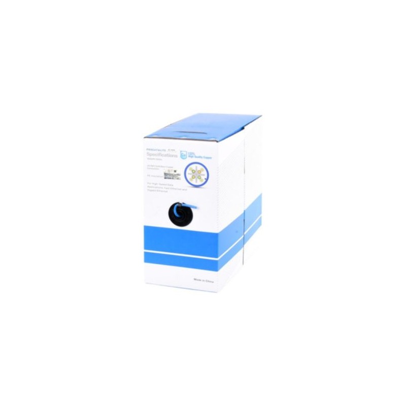 BOBINA DE CABLE LINKEDPRO CAT6 UTP, 305 METROS, AZUL, PRO-CAT-6-LITE