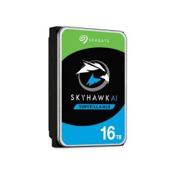 DISCO DURO PARA VIDEOVIGILANCIA SEAGATE SKYHAWK AI 3.5?, 16TB, SATA III, 6 GBIT/S, 7200RPM, 256MB CACHÉ, ST16000VE002