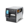 IMPRESORA DE ETIQUETAS ZEBRA ZT411, TRANSFERENCIA TÉRMICA, 203 X 203DPI, USB, SERIAL, ETHERNET, BLUETOOTH, NEGRO/GRIS, REQUIERE 