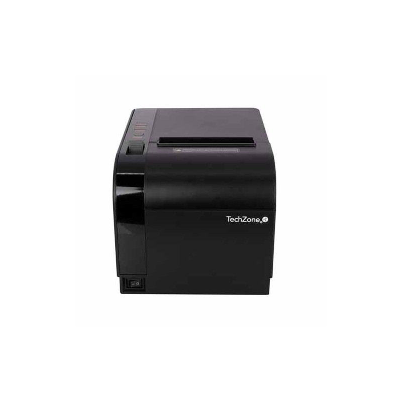 IMPRESORA TÉRMICA DE TICKETS TECHZONE TZBE301, TÉRMICO, 203DPI, USB, SERIAL, ETHERNET, NEGRO, TZBE301