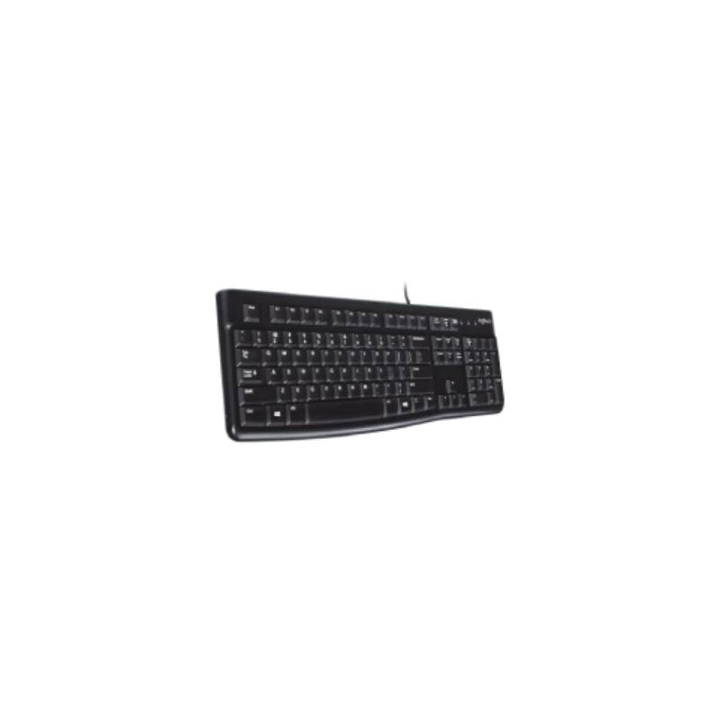 TECLADO LOGITECH K120, USB, ALÁMBRICO, NEGRO (ESPAÑOL)
