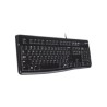 TECLADO LOGITECH K120, USB, ALÁMBRICO, NEGRO (ESPAÑOL)