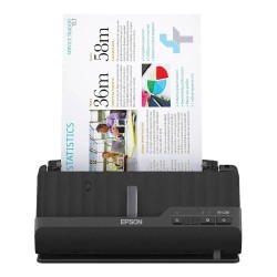 ESCÁNER COMPACTO DE DOCUMENTOS DE COMPUTADORA EPSON WORKFORCE ES-C220 CON ESCANEO DE 2 CARAS Y ALIMENTADOR AUTOMÁTICO DE DOCUMEN