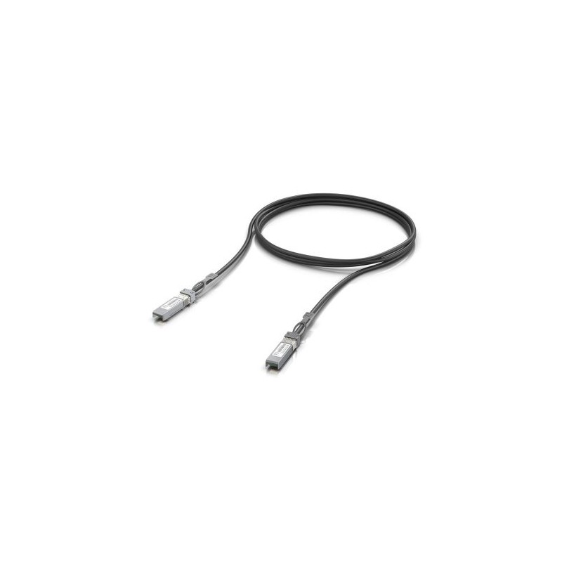 UBIQUITI NETWORKS CABLE SFP+ MACHO – SFP+ MACHO, 3 METROS, NEGRO, UACC-DAC-SFP10-3M