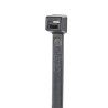 CINCHO DE NYLON 6.6 STRONGHOLD™, 200MM LARGO X 2.5MM ANCHO, COLOR NEGRO, EXTERIOR RESISTENTE A RAYOS UV, PAQUETE DE 100PZ, S8-18