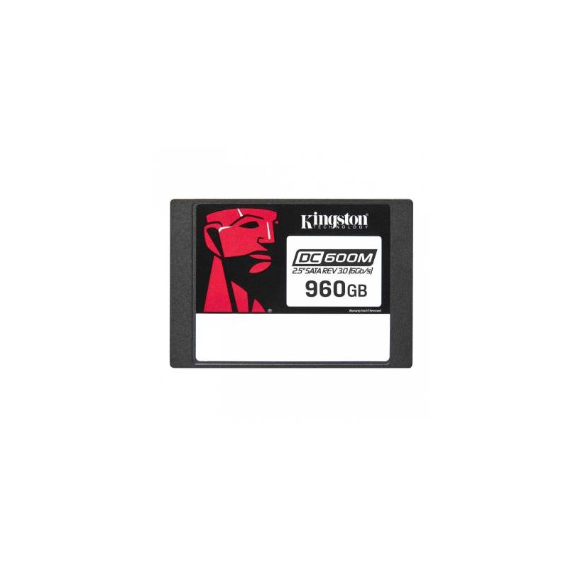 SSD KINGSTON  PARA SERVIDOR DC600M, 960GB, SATA III, 2.5”, 7MM ? PARA SU USO EN SERVIDOR REQUIERE SNA-BR2/35, SEDC600M/960G