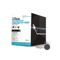 LINKEDPRO BOBINA DE CABLE CAT6 FTP, BLINDADO, 305 METROS, NEGRO