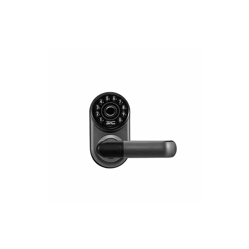 CERRADURA INTELIGENTE ZKTECO CON TECLADO, HASTA 100 USUARIOS, NEGRO, ML300