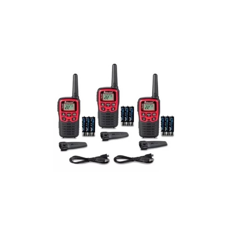 RADIOS 2 VIAS PAQC/3 MIDLAND T31X3VP HASTA 41KM (26MILLAS)