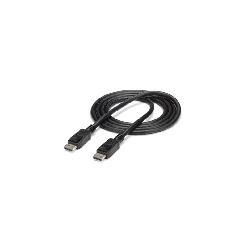 STARTECH.COM CABLE DISPLAYPORT CON CERTIFICACIÓN VESA DISPLAYPORT 1.2 MACHO – DISPLAYPORT 1.2 MACHO, 4K, 60HZ, 3 METROS, NEGRO, 