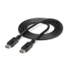 STARTECH.COM CABLE DISPLAYPORT CON CERTIFICACIÓN VESA DISPLAYPORT 1.2 MACHO – DISPLAYPORT 1.2 MACHO, 4K, 60HZ, 3 METROS, NEGRO, 