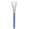 BOBINA CABLE INTELLINET CAT 5E CCA UTP 305M SÓLIDA, INTERIOR, COLOR AZUL