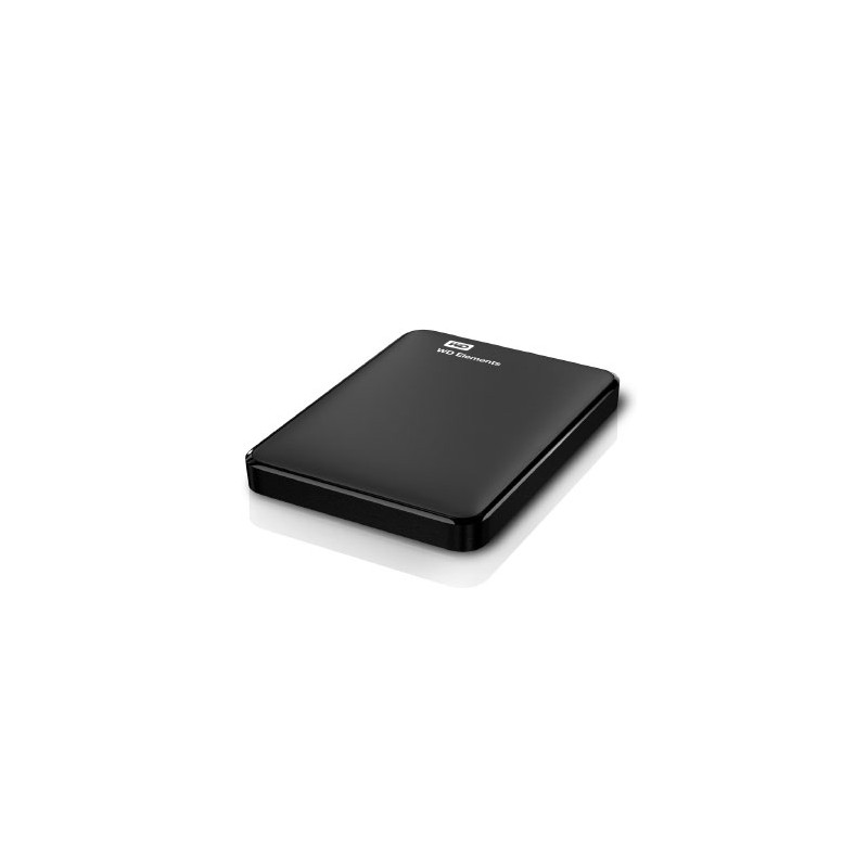 DISCO DURO EXTERNO WESTERN DIGITAL WD ELEMENTS PORTABLE 2.5”, 4TB, USB, NEGRO – PARA PC