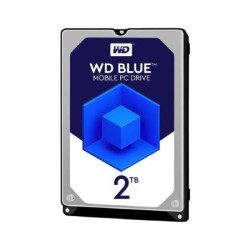DISCO DURO WD BLUE 2TB 2.5? SATA III NUEVO, 5400RPM 7MM6 Gbit/s, CACHE 128MB, WD20SPZX