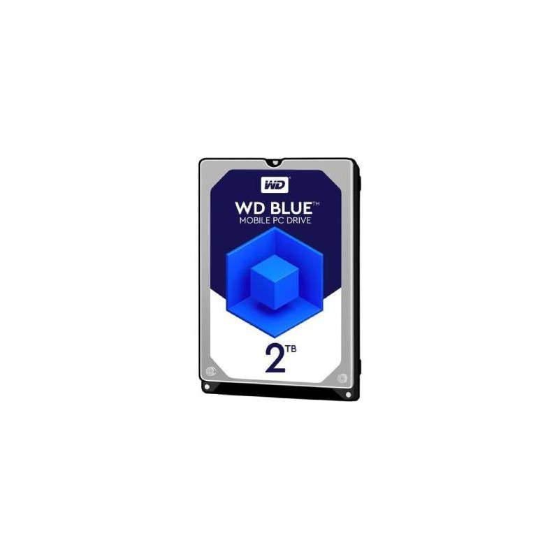 DISCO DURO WD BLUE 2TB 2.5? SATA III NUEVO, 5400RPM 7MM6 Gbit/s, CACHE 128MB, WD20SPZX