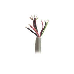 BOBINA DE CABLE VIAKON DE 500 METROS, COLOR GRIS, SISTEMAS DE ALARMAS DE INTRUSIÓN Y CONTROL DE ACCESO, 5 PARES CALIBRE 22, 1 PA