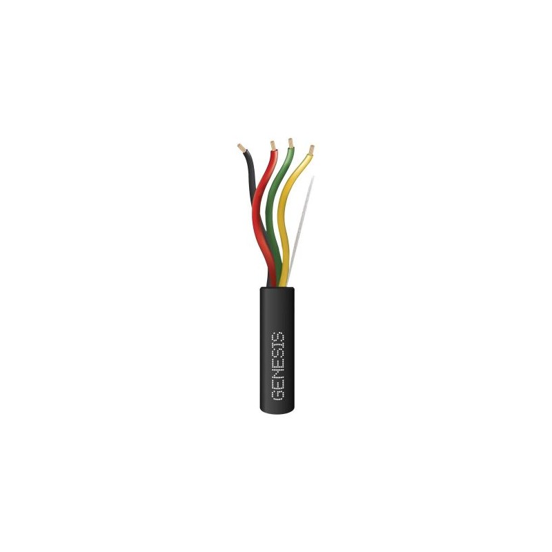 BOBINA GENESIS DE 305 METROS 4 X 18 AWG ENTERRADO DIRECTO FPL, PARA INTEMPERIE, 4157-1008