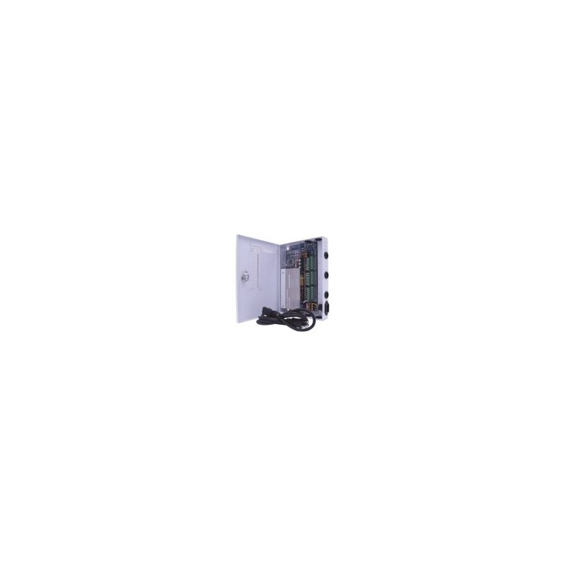 FUENTE DE PODER EPCOM PARA CÁMARA XP18DC30UD, 18 CANALES, ENTRADA 100 – 240V, SALIDA 11 – 15V, 30A, ALTA TECNOLOGÍA EN SEGURIDAD