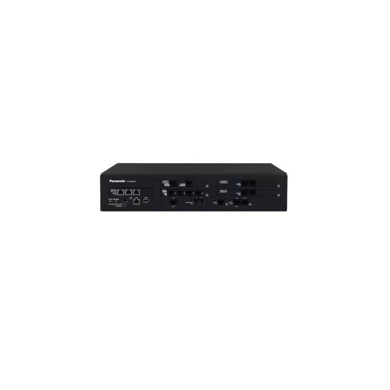 CONMUTADOR PANASONIC KX-NS700, CENTRAL TELEFÓNICA PBX HÍBRIDA IP PARA EMPRESAS, SOPORTE HASTA 288 EXTENSIONES, VOIP, SIP TRUNKS 