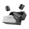 DJI MIC MINI 2 TRANSMISORES + 1 RECEPTOR + ESTUCHE DE CARGA – MICRÓFONO INALÁMBRICO PROFESIONAL, CANCELACIÓN DE RUIDO, 48H BATER