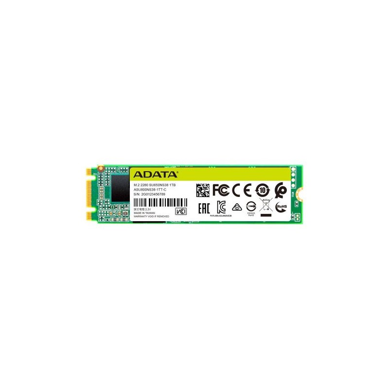 UNIDAD DE ESTADO SOLIDO SSD ADATA ULTIMATE SU650 3D TCL, 1TB, SATA III, M.2, ASU650NS38-1TT-C