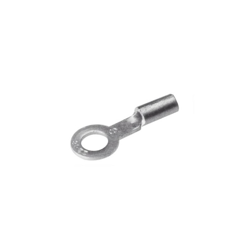 ZAPATA TERMINAL DE OJILLO BURNDY PARA TORNILLO 3/8 ” (10 MM) Y CALIBRE 12-10 AWG, HUB-T10-38