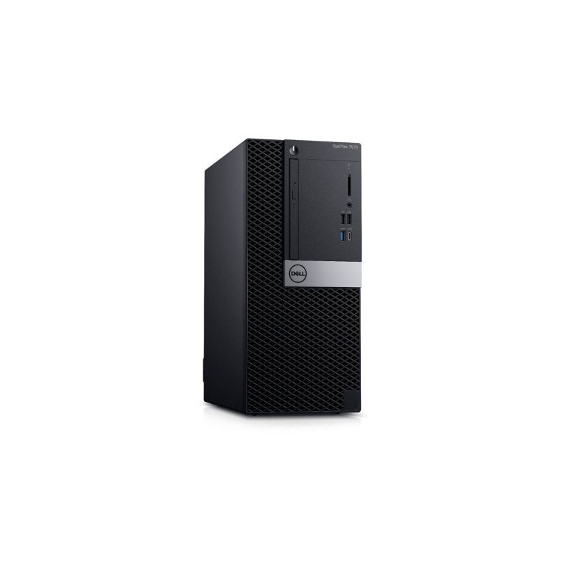 COMPUTADORA DE ESCRITORIO DELL OPTIPLEX 7070 MT CORE I7 DE 9NA GEN CON 16GB DE MEMORIA RAM, SSD DE 1TB Y GPU AMD R550 DE 4GB