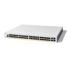 SWITCH CISCO GIGABIT ETHERNET CATALYST 1200, 48 PUERTOS POE+ 10/100/1000MBPS + 4 PUERTOS SFP, 375W, 104 GBIT/S, 1000 ENTRADAS – 