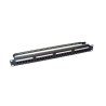PANEL DE PARCHEO LINKEDPRO CAT6 UTP, 24 PUERTOS, 1U, NEGRO, LPPP607