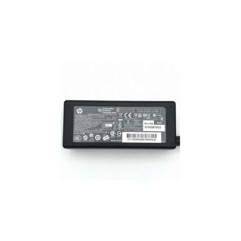 CARGADOR ORIGINAL HP PUNTA AZUL 19.5V 3.33A 65W