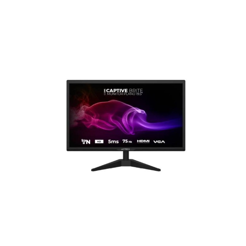 MONITOR ACTECK AC-939409 LED 19.5?, HD, HDMI, NEGRO, AC-939409