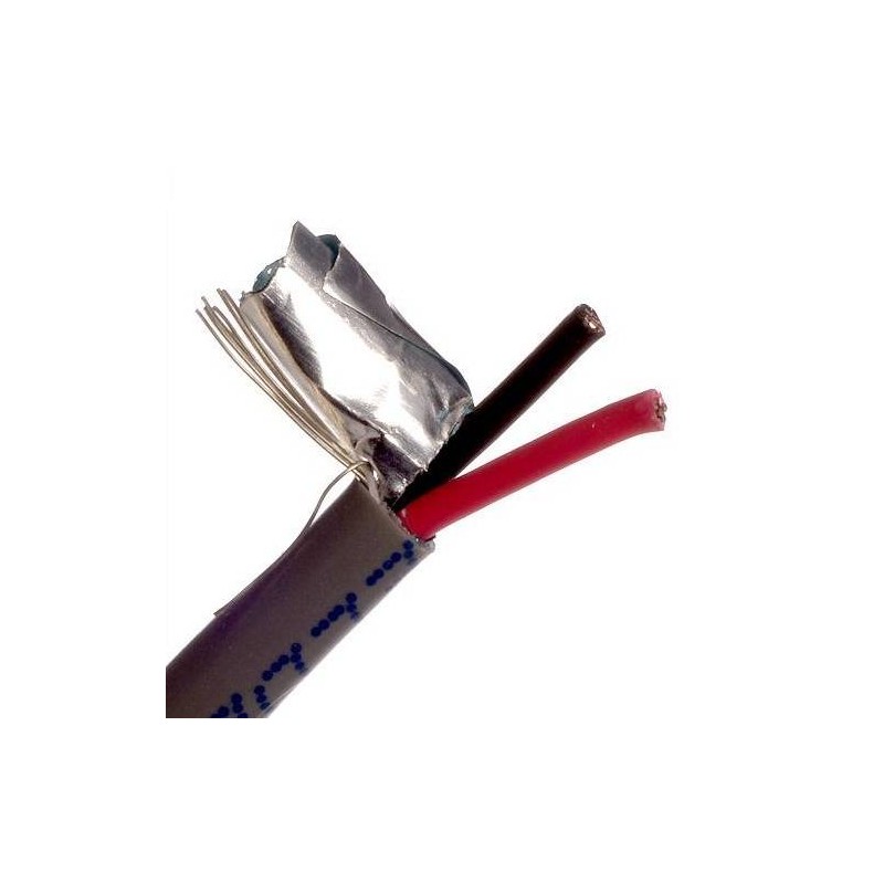 BELDEN BOBINA DE CABLE AUDIO 5300FE 008U1000, 2 CONECTORES DE 18W, 305 METROS, GRIS, 5300FE 008U1000