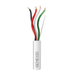 BOBINA DE CABLE HONEYWELL PARA ALARMA 2115-5501/500, 18 AWG, 152 METROS, BLANCO, 2115-5501/500