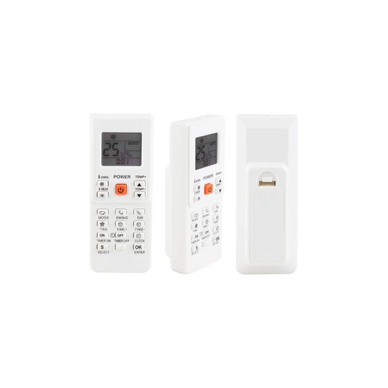 CONTROL AIRE ACONDICIONADO UNIVERSAL, COMPATIBLE CON MIRAGE, YORK, LG, SAMSUNG Y 1000 MARCAS MAS