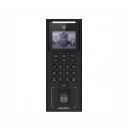 HIKVISION CONTROL DE ACCESO Y ASISTENCIA BIOMÉTRICO DS-K1T321EFWX, 500 ROSTROS, 3000 HUELLAS, 3000 TARJETAS, RS-485