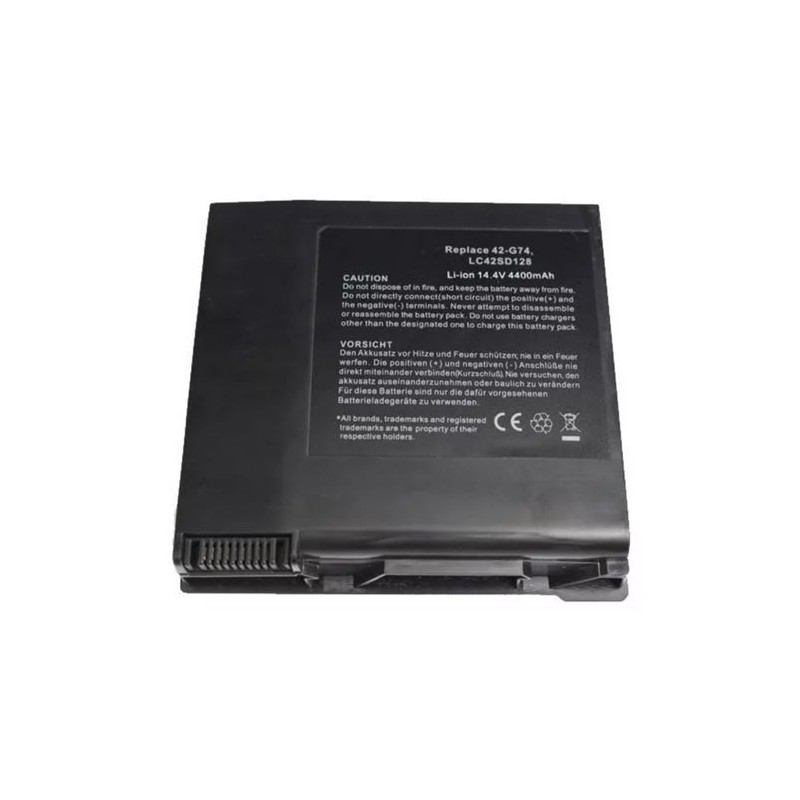BATERIA DE REEMPLAZO COMPATIBLE CON ASUS G74 G74S G74SX A42-G74 LC42SD128