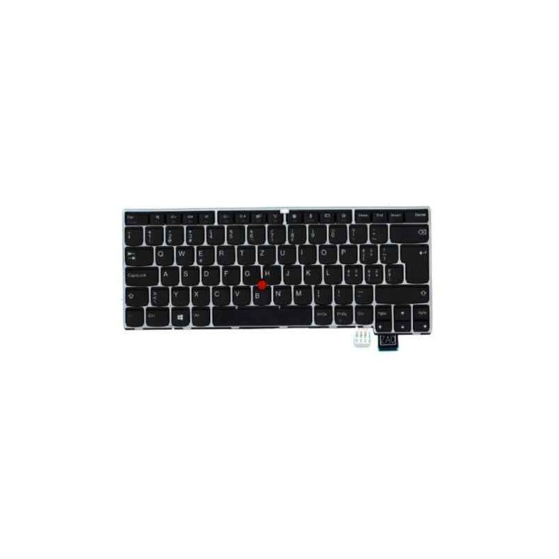 TECLADO LENOVO THINKPAD, ESPAÑOL, NO ALFANUMERICO, TECLAS NEGRAS, CON POINTSTICK,  DOWN CENTRAL ORIGINAL