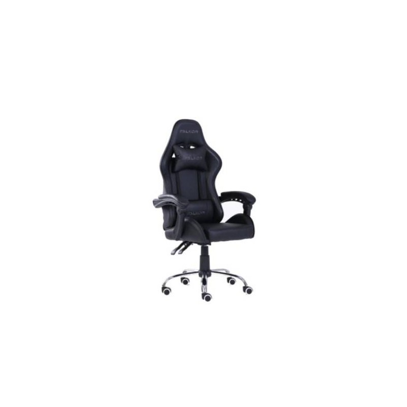 SILLA GAMER ERGONÓMICA NEXTEP DRAGÓN XT FALKOR, PISTÓN HIDRÁULICO DE GAS CLASE 4, HASTA 125KG, NEGRO, NE-461N
