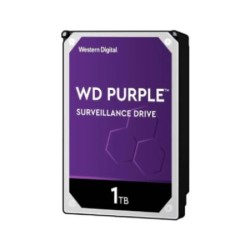 DISCO DURO PARA VIDEOVIGILANCIA WESTERN DIGITAL WD PURPLE 3.5”, 1TB, SATA III, 6 GBIT/S, 64MB CACHÉ, WD11PURZ