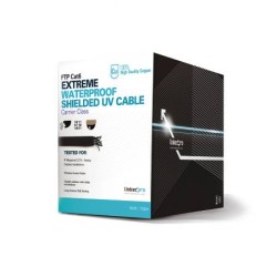 LINKEDPRO BOBINA DE CABLE CAT6 FTP, 152.5 METROS, NEGRO