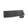 KIT DE TECLADO Y MOUSE LOGITECH MK235, INALÁMBRICO, USB, NEGRO (ESPAÑOL)