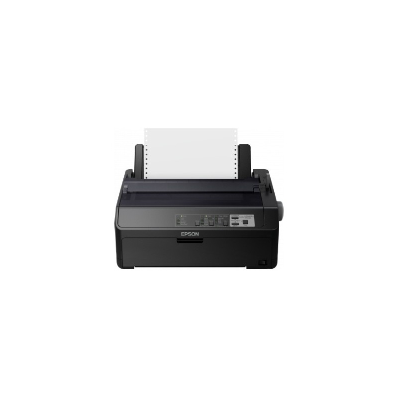 IMPRESORA EPSON FX-890II UPS, BLANCO Y NEGRO, MATRIZ DE PUNTOS, 9 PINES, PARALELO/USB 2.0