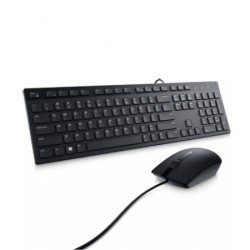 KIT DE TECLADO Y MOUSE DELL KM300C, ALÁMBRICO, USB, NEGRO (ESPAÑOL)