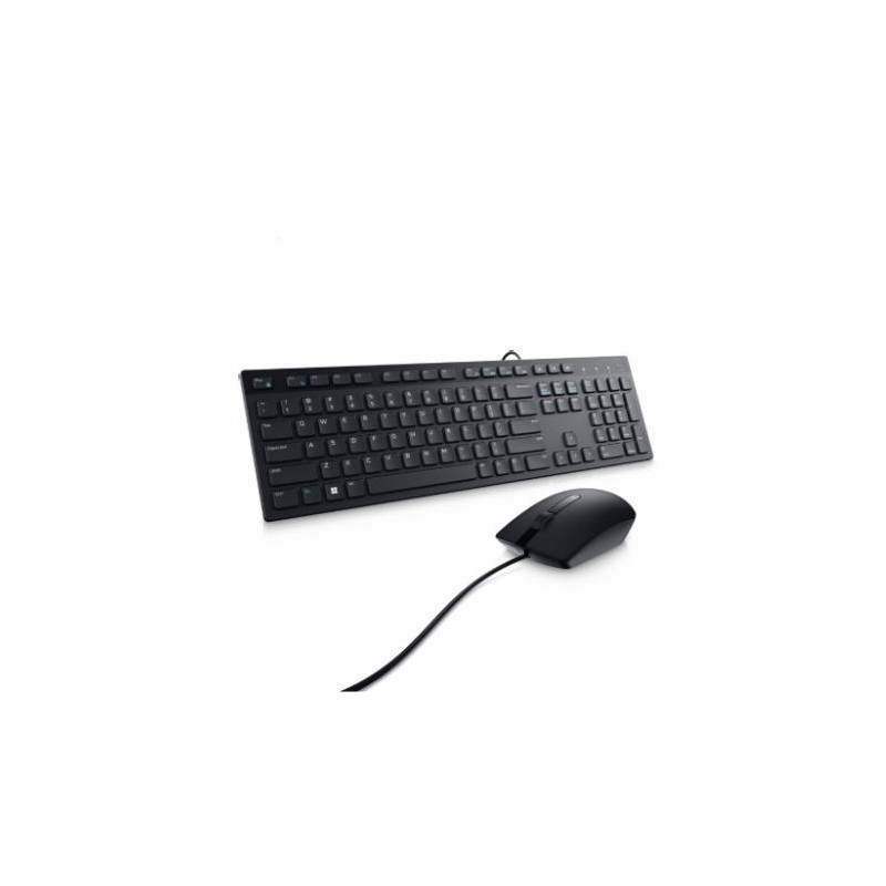KIT DE TECLADO Y MOUSE DELL KM300C, ALÁMBRICO, USB, NEGRO (ESPAÑOL)