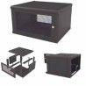 GABINETE LINKEDPRO DE PARED FIJO, PUERTA PERFORADA, RACK 19? DE 16 UR, SR-1916-GFP-VR2