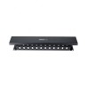 LINKEDPRO ORGANIZADOR DE CABLES HORIZONTAL 19”, 2U, NEGRO
