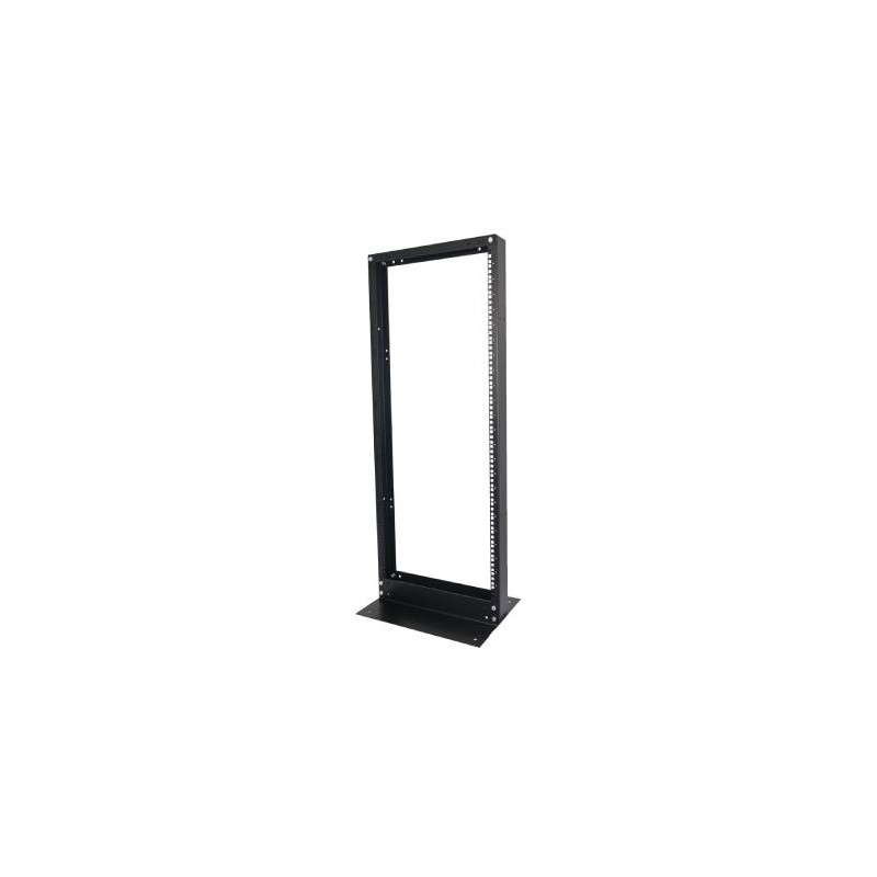 RACK ABIERTO LINKEDPRO DE 2 POSTES 19?, 45U, HASTA 350KG, NEGRO