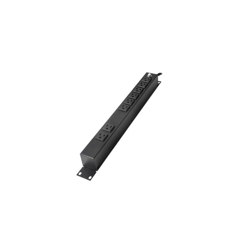 LINKEDPRO PDU PARA RACK 1U HTCM-1U, 15A, 120V, 8 CONTACTOS