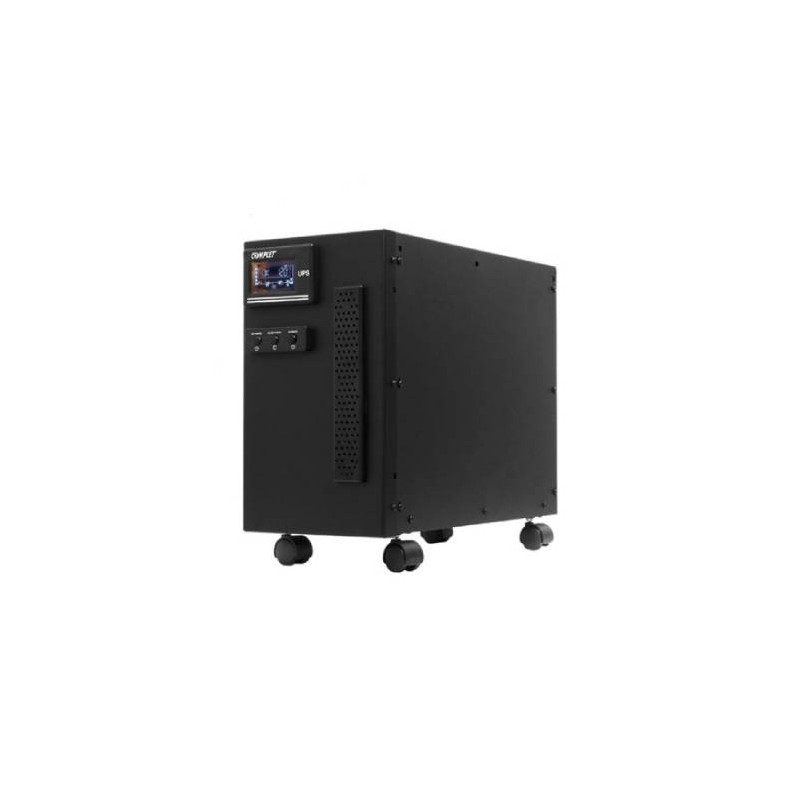 UPS 3KVA ONLINE SENOIDAL RESP COMPLET ST 3000, 3000W, 3000VA, ENTRADA 55-150V, SALIDA 120V, 6 CONTACTOS