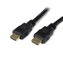 STARTECH.COM CABLE DE ALTA VELOCIDAD HDMI 1.4 MACHO – HDMI 1.4 MACHO, 4K, 30 HZ, 50CM, NEGRO
